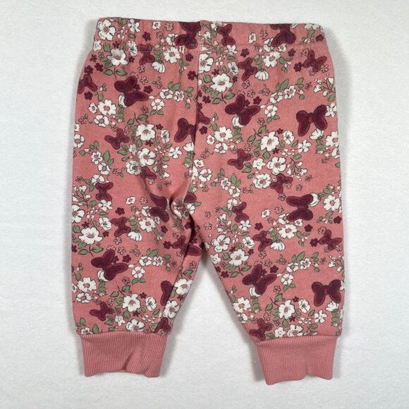 Disney Baby Minnie Mouse 2-Piece Outfit 6M Long-Sleeve Bodysuit & Floral Pants - Picture 10 of 11